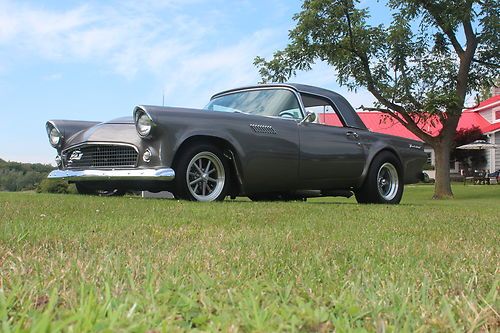 1955 ford thunderbird 496 stroker hot rod/drag car