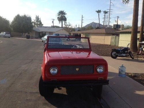 1964 international scout base 2.5l