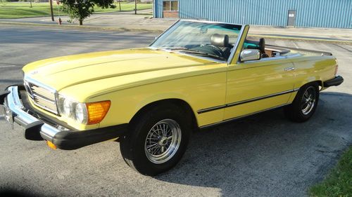 1982 mercedes benz convertible 380 sl