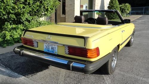 1982 Mercedes Benz Convertible 380 SL, image 2