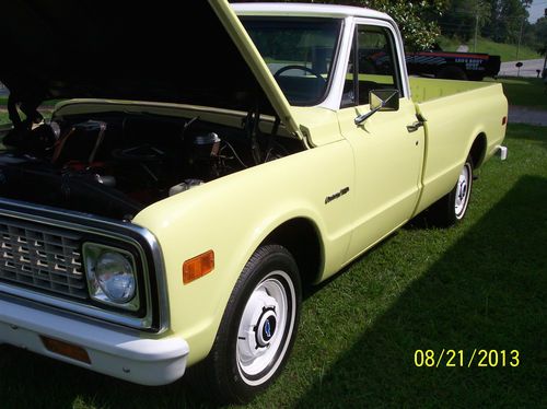 1971 chevrolet c/10 lb  51k actual miles no rust no bondo original fresh paint