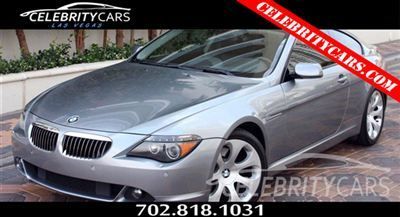 2005 bmw 645ci coupe sport pkg, pan roo,f navi, rear camera las vegas