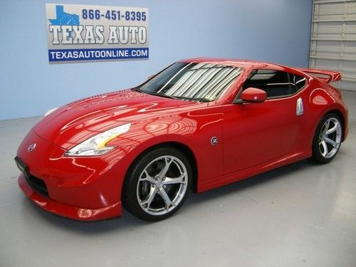 We finance!!  2011 nissan 370z nismo 6-speed push start 19 rims xenon texas auto