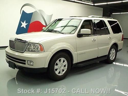 2006 lincoln navigator 7-pass leather third row 76k mi texas direct auto