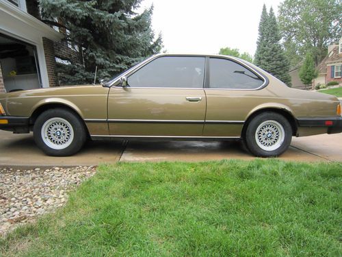 633csi e24 great project car, 94k actual miles