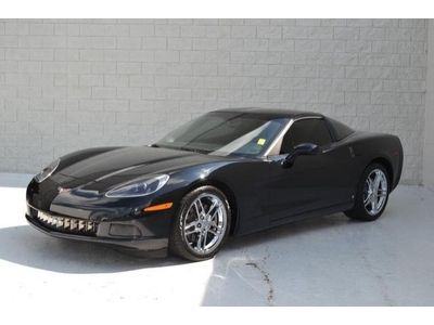 Leather automatic chrome wheels paddle shift targa top push button start tint