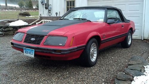 1983 ford mustang gt limited edition no reserve