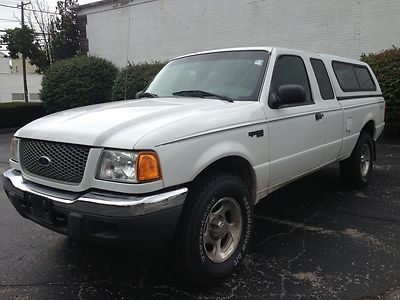 03 ford ranger xlt sport, ext cab 4x4, auto.bed cap , runs and drive grat