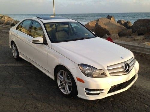 2013 mercedes-benz c250 sport automatic 4-door sedan