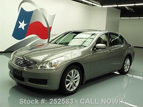 2008 infiniti g35x awd leather sunroof nav rear cam 60k texas direct auto