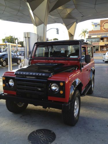 1997 land rover defender 90  le sport utility 2-door 4.0l