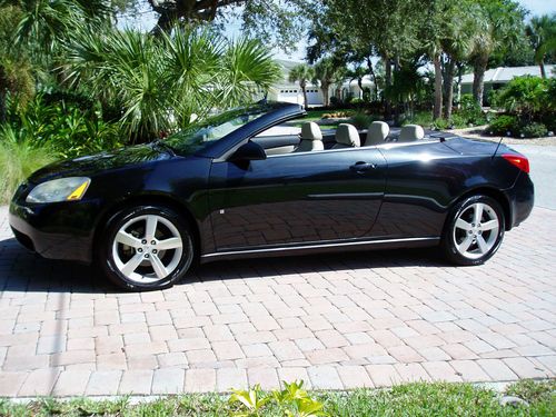 2008  g6 gt~no reserve~hardtop/ convertible~clean carfax~heated leather~florida~