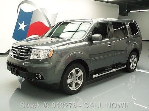 2012 honda pilot ex-l sunroof nav rear cam 8pass 40k mi texas direct auto