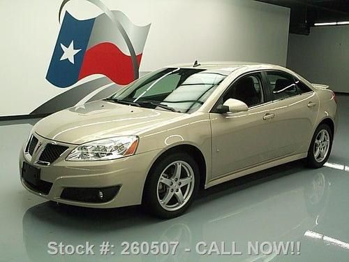 2009 pontiac g6 3.5l v6 spoiler alloy wheels only 33k! texas direct auto