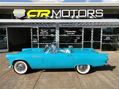 Totaly restored '56 with 'upgraded '57 e-code engine'
