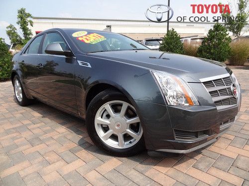 Cts luxury one owner-clean carfax leather heated seats sunroof blue tooth
