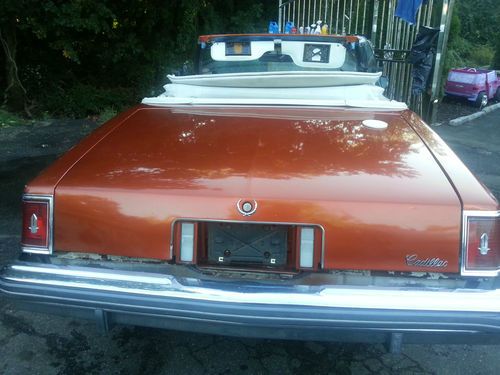 1979 2 door convertible cadillac