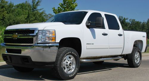 2011 chevrolet silverado 2500hd crew cab duramax diesel 4x4