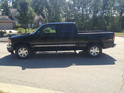 2005 gmc sierra 1500 z-71 4x4 sle crew cab 45k miles 1 owner ****no reserve****