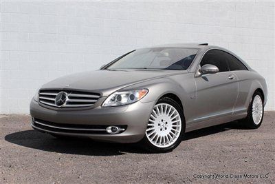 2007 mercedes benz cl600 v12 low mi loaded! 08 09 10 cl s sl 500 550 600 65 55