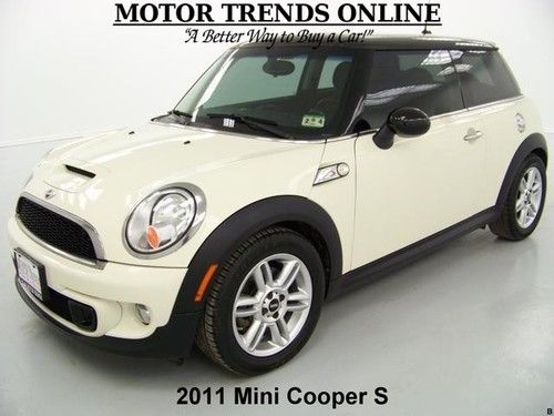 2011 turbocharged s leather 6 speed sport mode cruise mini cooper hardtop 47k