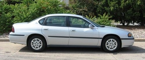 2003 chevy impala police package 4 dr sedan, 3.8l v-6, 70,845 miles