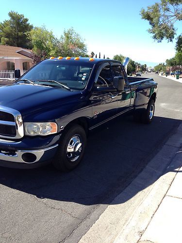 2004 dodge 3500 blue in great shape ats pro billet trans edge programer