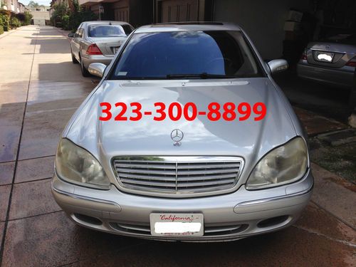 2002 mercedes-benz s500 base sedan 4-door 5.0l