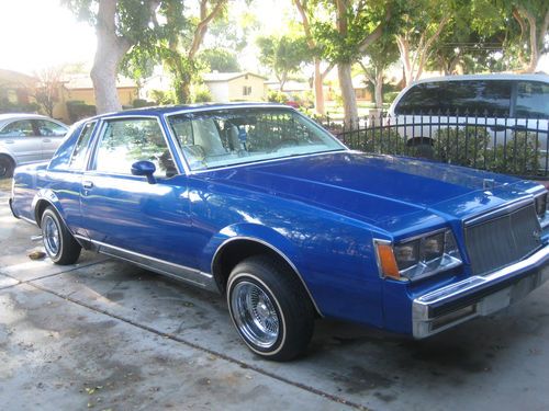 81 buick regal low rider