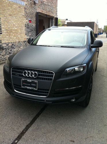 2009 audi q7 premium matte black 3.6l awd