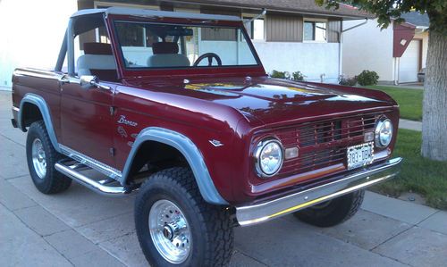 1966 ford bronco ***no reserve***