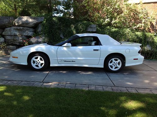 1994 pontiac 25th anniversary trans am convertible pristine 1 of 250, 4019 miles