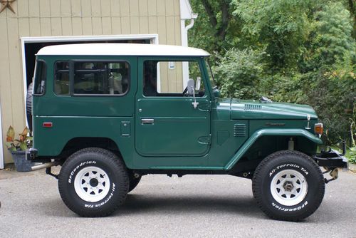 1977 toyota fj40 land cruiser fj 40 landcruiser frame off restoration in 2009