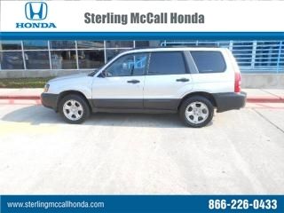 2005 subaru forester 4dr 2.5 x manual