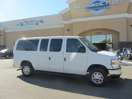 2009 ford e150 xlt  8 passenger wagon van no reserve off lease unit