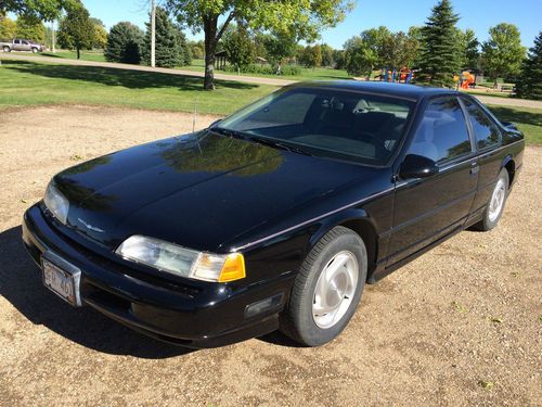 1989 ford thunderbird super coupe 2-door supercharged 3.8l low miles runs great