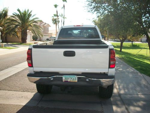 2006 CHEVY SILVERADO 2500 HD 4x4 LIFTED CREW CAB LONG BED, image 5