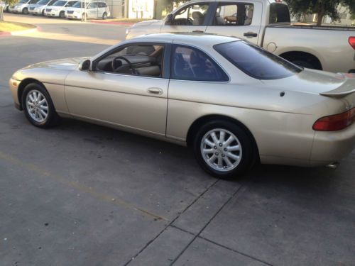 1993 lexus sc400 base coupe 2-door 4.0l tan body is in good shape