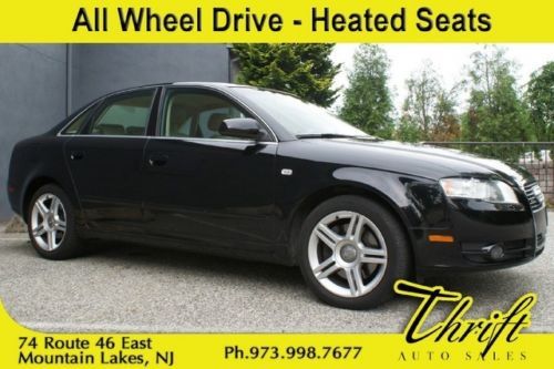 07 audi a4-61k-awd-leather-ice cold ac-sunroof