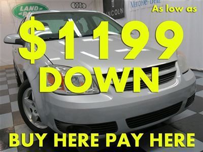 2005(05) cobalt we finance bad credit! buy here pay here low down $1199 ez loan