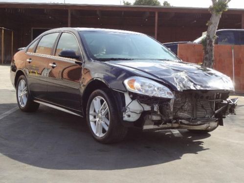 2013 chevrolet impala ltz damaged salvage runs! low miles l@@k! export welcome!