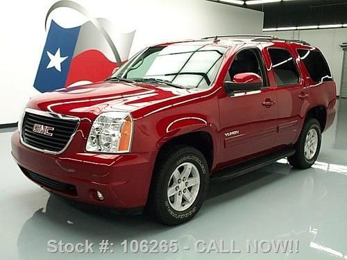 2013 gmc yukon slt 4x4 8-pass htd leather rear cam 51k texas direct auto