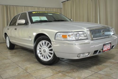 2010 mercury grand marquis ls 4dr sedan heated leather auto v8 rwd one owner