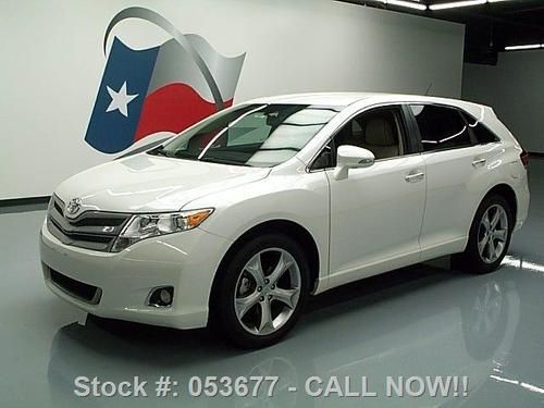 2013 toyota venza xle v6 htd leather nav 20&#034; wheels 6k texas direct auto