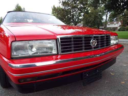 BEAUTIFUL - RARE 1992 CADILLAC ALLANTE ROADSTER 69K ACTUAL MILES RED NICE !!, US $11,950.00, image 27