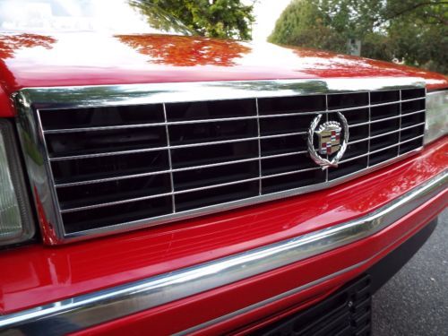 BEAUTIFUL - RARE 1992 CADILLAC ALLANTE ROADSTER 69K ACTUAL MILES RED NICE !!, US $11,950.00, image 28