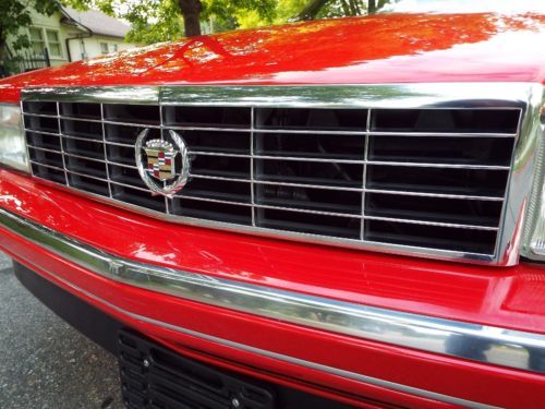 BEAUTIFUL - RARE 1992 CADILLAC ALLANTE ROADSTER 69K ACTUAL MILES RED NICE !!, US $11,950.00, image 31
