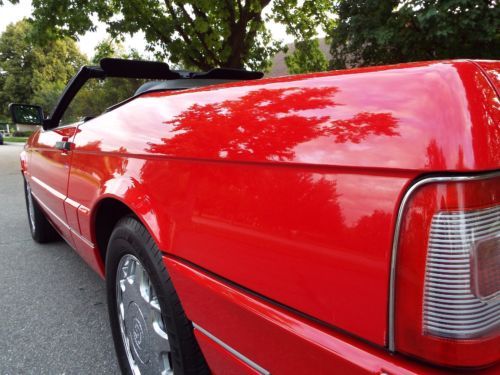 BEAUTIFUL - RARE 1992 CADILLAC ALLANTE ROADSTER 69K ACTUAL MILES RED NICE !!, US $11,950.00, image 40