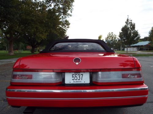 BEAUTIFUL - RARE 1992 CADILLAC ALLANTE ROADSTER 69K ACTUAL MILES RED NICE !!, US $11,950.00, image 52