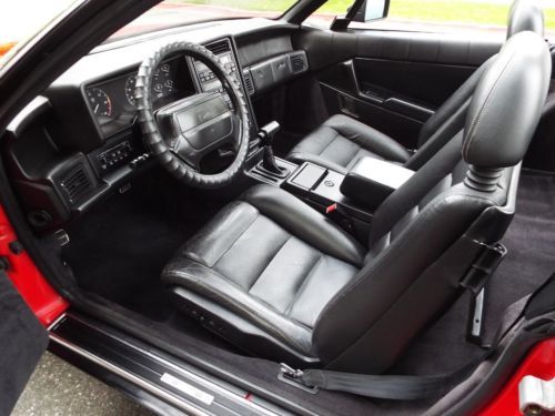 BEAUTIFUL - RARE 1992 CADILLAC ALLANTE ROADSTER 69K ACTUAL MILES RED NICE !!, US $11,950.00, image 58
